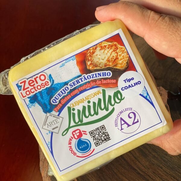 Queijo Sertãozinho - Tipo Coalho - Lininho