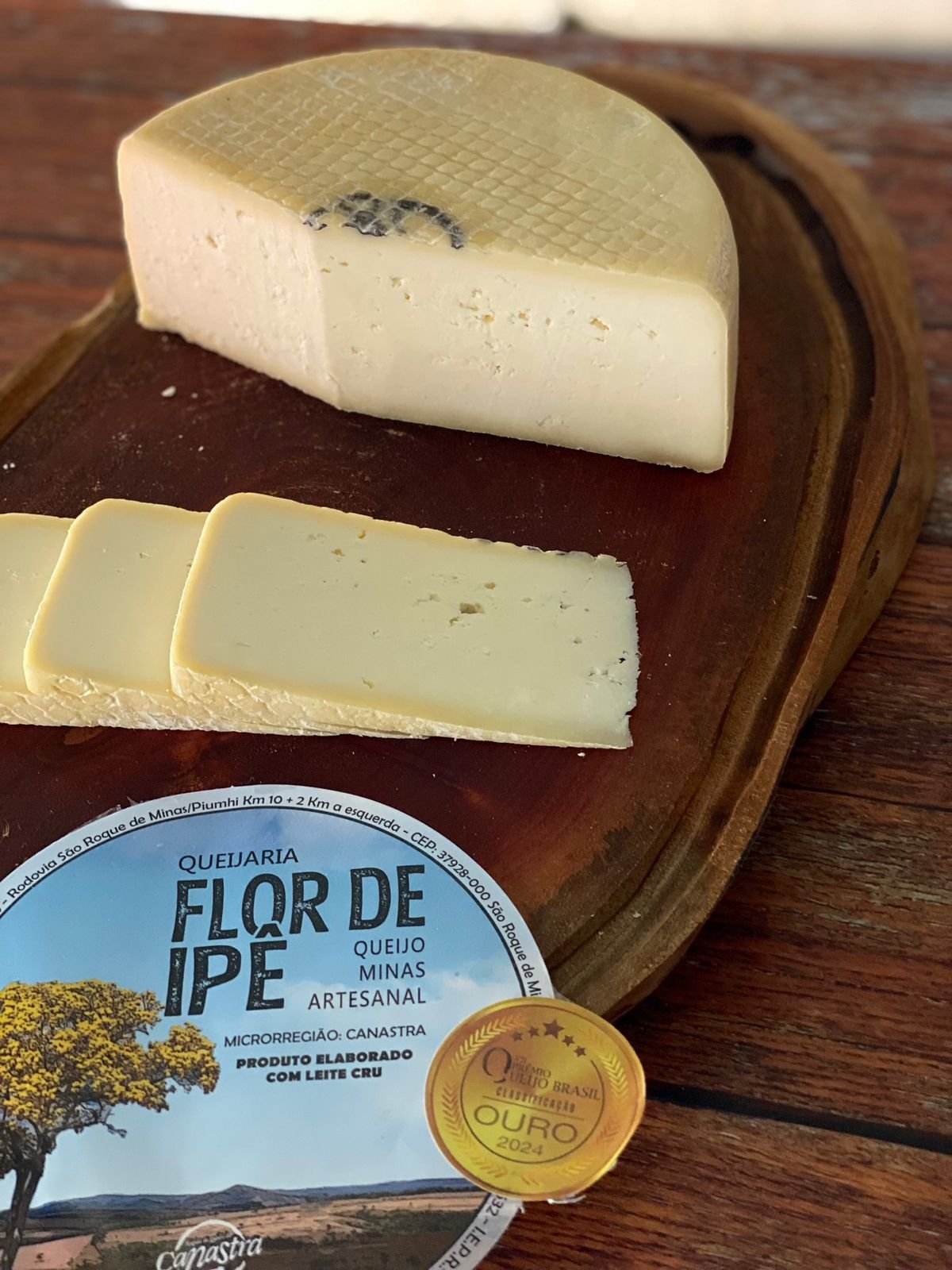 Queijo Canastra - Flor de Ipê