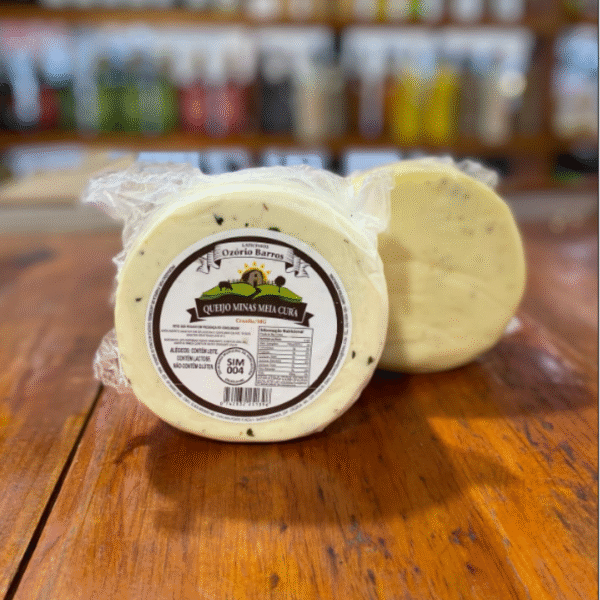 Queijo Meia Cura Temperado - Ozório de Barros