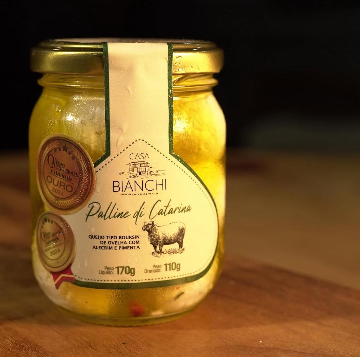 Queijo Boursin de Ovelha - Casa Bianchi